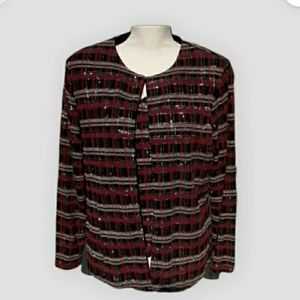 Xscape by Joanna Chen Jacket & Tank Top set